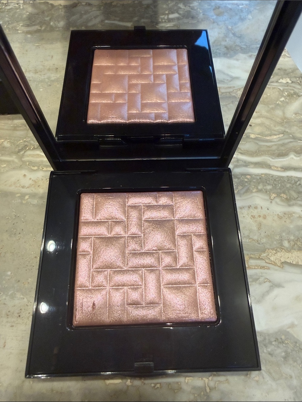 Bobbi Brown Soft Peach Pink Powder Blush Compact